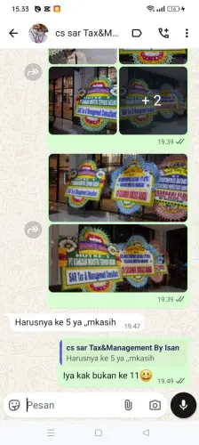 Testimonial Papan Bunga kutamanah